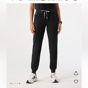 Figs Zamora Jogger Scrub Pants - Black